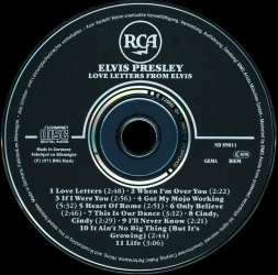 Love Letters From Elvis - BMG ND 89011 - Germany 1994/10