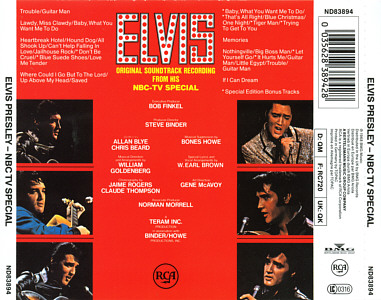 NBC TV Special - Germany 1996 - BMG ND 83894 - Elvis Presley CD