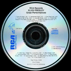 Great Performances (Pair) - USA 1990 - BMG PDC2-1251 CDX-3018