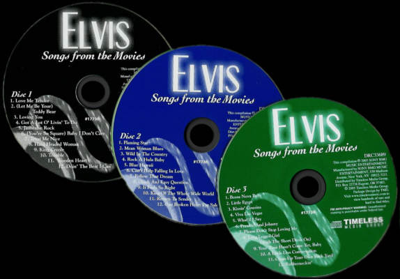 Songs From His Movies (Timeless Music) - USA 2005 - Sony/BMG 17738