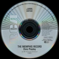 The Memphis Record - Germany 1987 - BMG PD86221