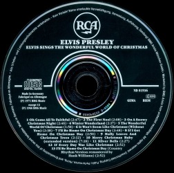Elvis Sings The Wonderful World Of Christmas - Germany 1993 - BMG ND 81936