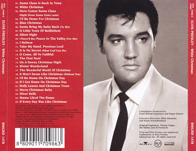 White Christmas - Korea 2000 - BMG BMGRD 1478 - Elvis Presley CD