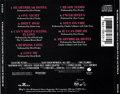 Heartbreak Hotel - USA 1988 - BMG 8533-2-R - Elvis Presley CD