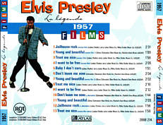 La Legende - Films 1957 - Elvis Presley Atlas Edition CD - 