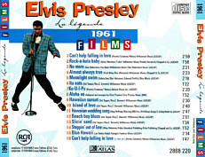  La Legende - Films 1961 -  Elvis Presley Atlas Edition CD