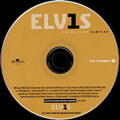 30 #1 Hits - 'En Route' Air Canada 2002 - Elvis Presley Promotional CD