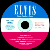 Disc - Elvis Sings Beatles' Songs - 5 tracks CD