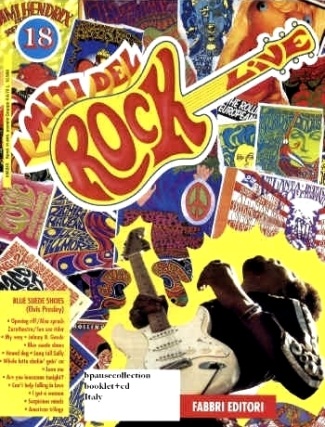 lue Suede Shoes' - from the 'I Miti Del Rock - Live' series - Elvis Presley CD Book Magazine