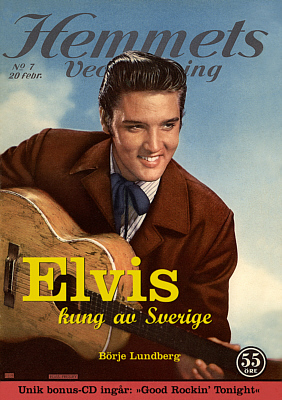 Elvis kung av Sverige - Elvis Presley CD Book