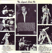 Elvis The Legend Lives On CD-R