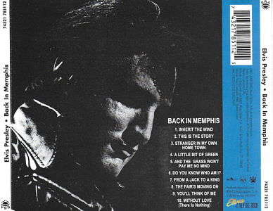 Back In Memphis - Vol. 18 - BMG Spain 74321 785112 - Elvis Presley El Rey CD Collection