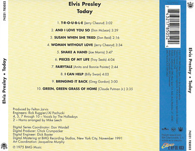 Today - Vol. 24 - BMG Spain 74321 785052 - Elvis Presley El Rey CD Collection