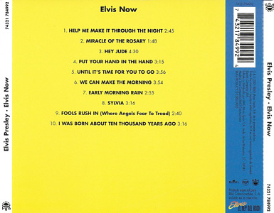 Elvis Now - Vol. 30 - BMG Spain 74321 785992 - Elvis Presley El Rey CD Collection