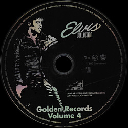 Elvis' Golden Records Volume 4 - Vol. 32 - BMG Spain 74321 784972 - Elvis Presley El Rey CD Collection