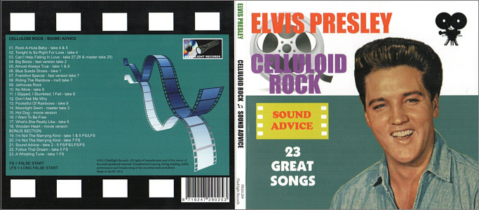 Celluloid Rock - Sound Advice (Flashlight Records - Elvis Corner) - Elvis Presley CD