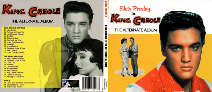 King Creole - The Alternate Album (Flashlight Records - Elvis Corner) - Elvis Presley CD