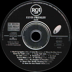 Elvis Presley - The Original Elvis Presley Collection Vol. 2 - EU 1996 - BMG SP 5002 - Elvis Presley CD