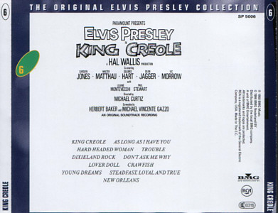 Golden Records 1 - The Original Elvis Presley Collection Vol. 6 - EU 1996 - BMG SP 5006 - Elvis Presley CD