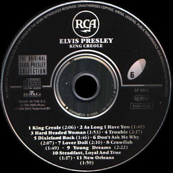 Golden Records 1 -  The Original Elvis Presley Collection Vol. 6 - EU 1996 - BMG SP 5006 - Elvis Presley CD