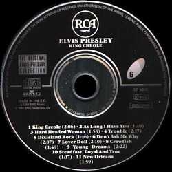 Golden Records 1 - The Original Elvis Presley Collection Vol. 6 - EU 1996 - BMG SP 5006 - Elvis Presley CD