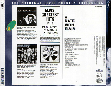 A Date Withe Elvis - The Original Elvis Presley Collection Vol. 2 - EU 1996 - BMG SP 5008 - Elvis Presley CD