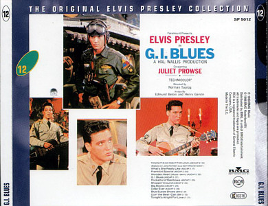 King Creole -  The Original Elvis Presley Collection Vol. 12 - EU 1996 - BMG SP 5012 - Elvis Presley CD