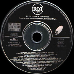 Double Features: Frankie and Johnny / Paradise Hawaiian Style -  The Original Elvis Presley Collection Vol. 24 - EU 1996 - BMG SP 5024 - Elvis Presley CD