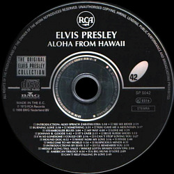Aloha From Hawaii via Satellite - The Original Elvis Presley Collection Vol. 42 - EU 1996 - BMG SP 5042 - Elvis Presley CD