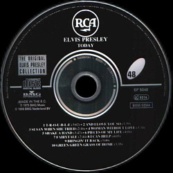 Today - The Original Elvis Presley Collection Vol. 48 - EU 1996 - BMG SP 5048 - Elvis Presley CD