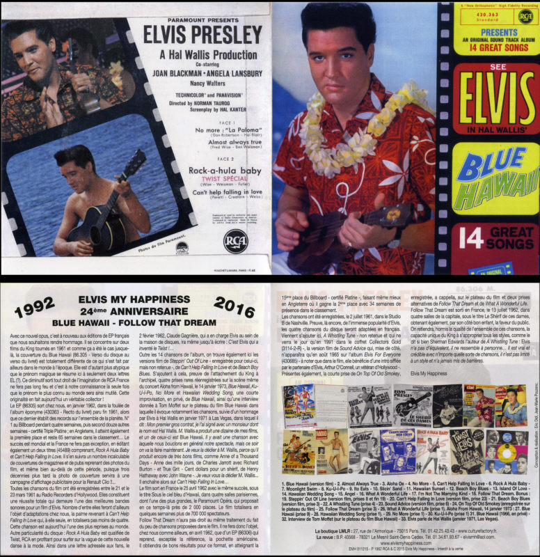 Elvis My Happiness - Fanclub CDs - Elvis Presley CD