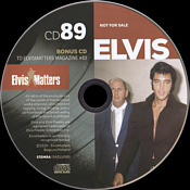 Elvis 89 Elvis Matters - Fanclub CDs - Elvis Presley CD