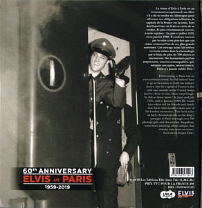 Elvis In Paris 60th Anniversary 1959 - 2019 - Fanclub CDs - Elvis Presley CD