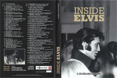 Inside Elvis - The Bootleg Series Deluxe - Elvis Presley Fanclub CD