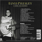 I Sing All Kinds - Elvis My Happiness - Elvis Presley  Fanclub CD