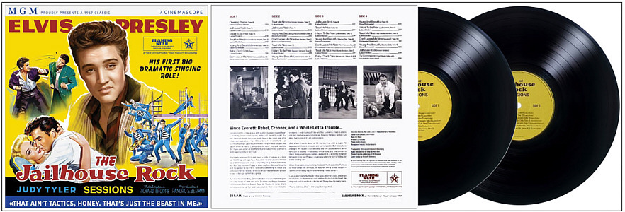 The Jailhouse Rock Sessions (LP/CD) - Flaming Star - Elvis Presley Fanclub CD