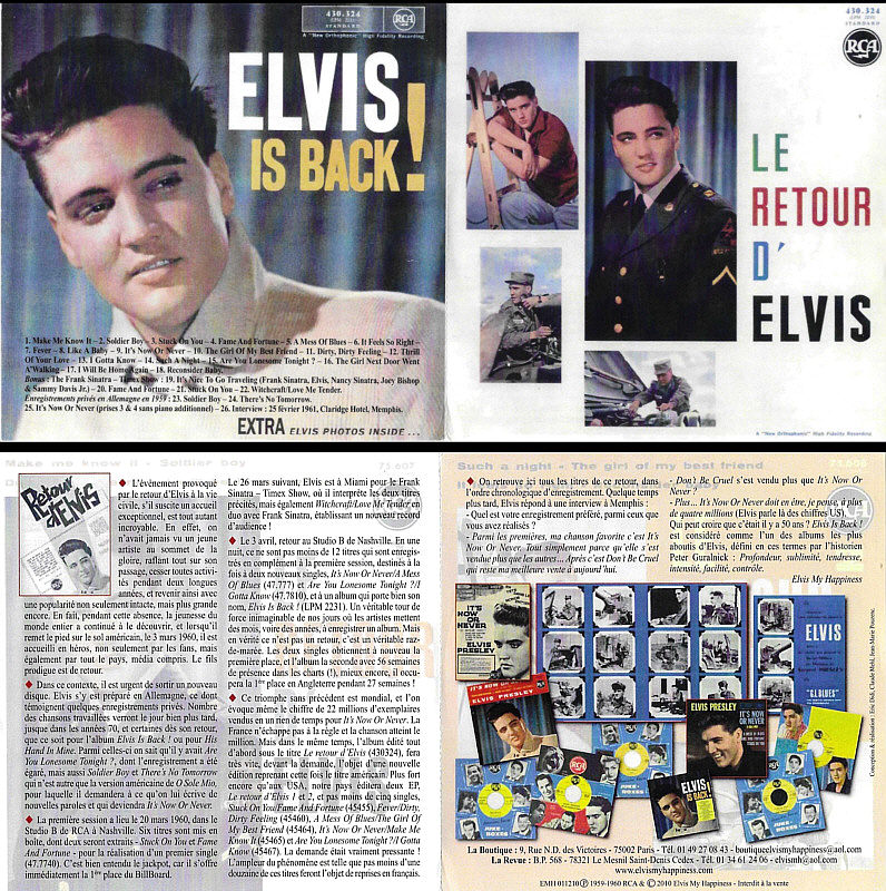 Elvis My Happiness - Fanclub CDs - Elvis Presley CD