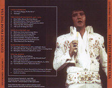 Elvis Live From the USA