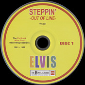 Steppin' Out Of Line With Elvis: The Pot Luck Recording Sessions 1961-1962  - The Bootleg Series Special Edition  - The Bootleg Series SE - Fanclub CDs - Elvis Presley CD