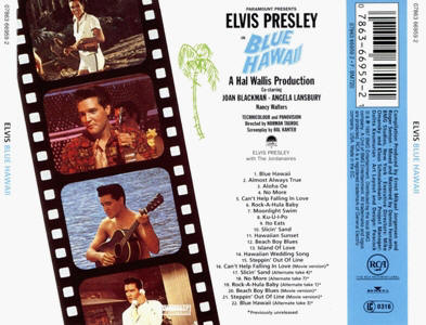 Blue Hawaii (remastered + bonus)- Gracleland Collector Box Belgium BMG - Elvis Presley CD