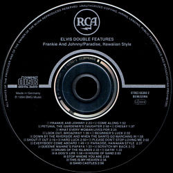 Double Features Series - Frankie and Johnny / Paradise Hawaiian Style - Gracleland Collector Box Belgium BMG - Elvis Presley CD