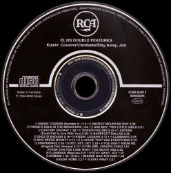 Double Features Series - Kissin' Cousins / Clambake / Stay Away Joe - Gracleland Collector Box Belgium BMG - Elvis Presley CD