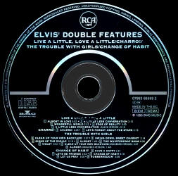 Live A Little, Love A Little / Charro / The Trouble With Girls / Change Of Habit - BMG 07863 66559-2 - Canada 1995