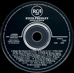 Elvis Is Back!- Gracleland Collector Box Belgium BMG - Elvis Presley CD