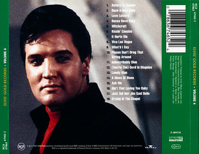 Elvis' Gold Records, Volume 4 (remastered and bonus) - Gracleland Collector Box Belgium BMG - Elvis Presley CD