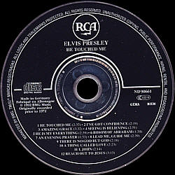 He Touched Me- Gracleland Collector Box Belgium BMG - Elvis Presley CD