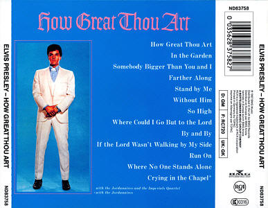 How Great Thou Art - Gracleland Collector Box Belgium BMG - Elvis Presley CD