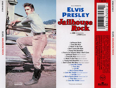 Jailhouse Rock / Love Me Tender - Gracleland Collector Box Belgium BMG - Elvis Presley CD