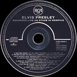Elvis Recorded Live On Stage In Memphis - Elvis Presley CD Elvis Recorded Live On Stage In Memphis - Gracleland Collector Box Belgium BMG - Elvis Presley CD