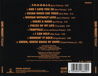 Today - Gracleland Collector Box Belgium BMG - Elvis Presley CD